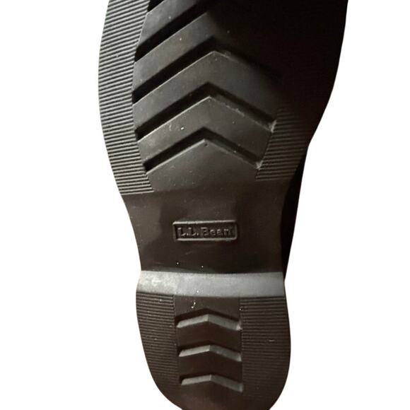 L. L. Bean Chukka Black Leather Boots Jackman Ranger Moccasin Men's Size 8.5 - Picture 13 of 13